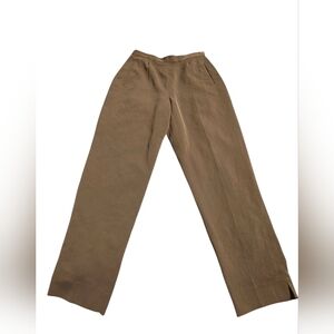 Chaus Gray Straight Leg Trousers Fully Lined Size 10 EUC